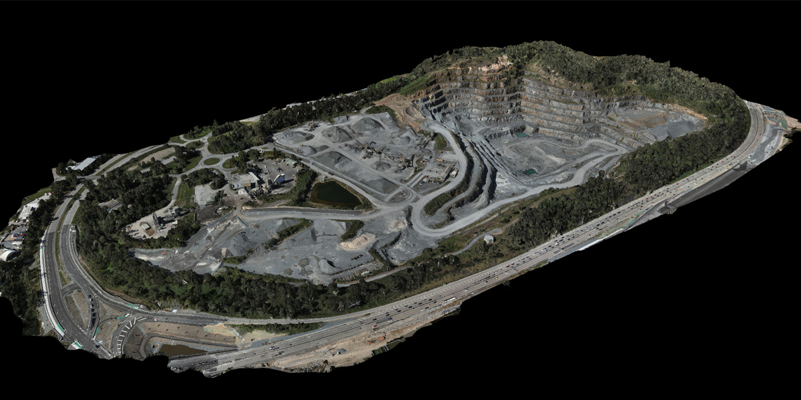 Drone Surveying Services, LiDAR Stockpile Measurements powered by drones, 3D Modelling in Brisbane | Green Sky Group