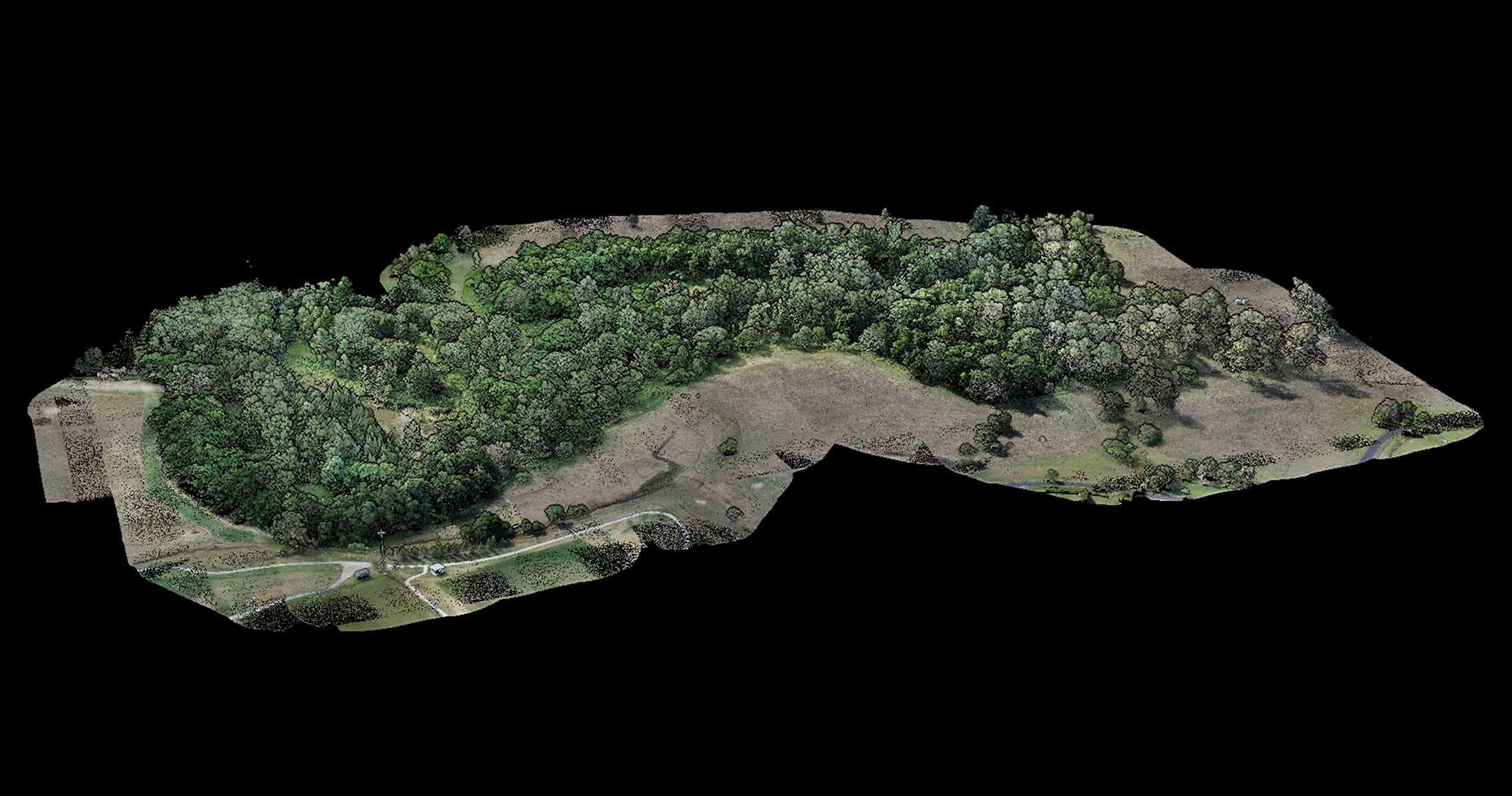 Drone Lidar for Land Surveying