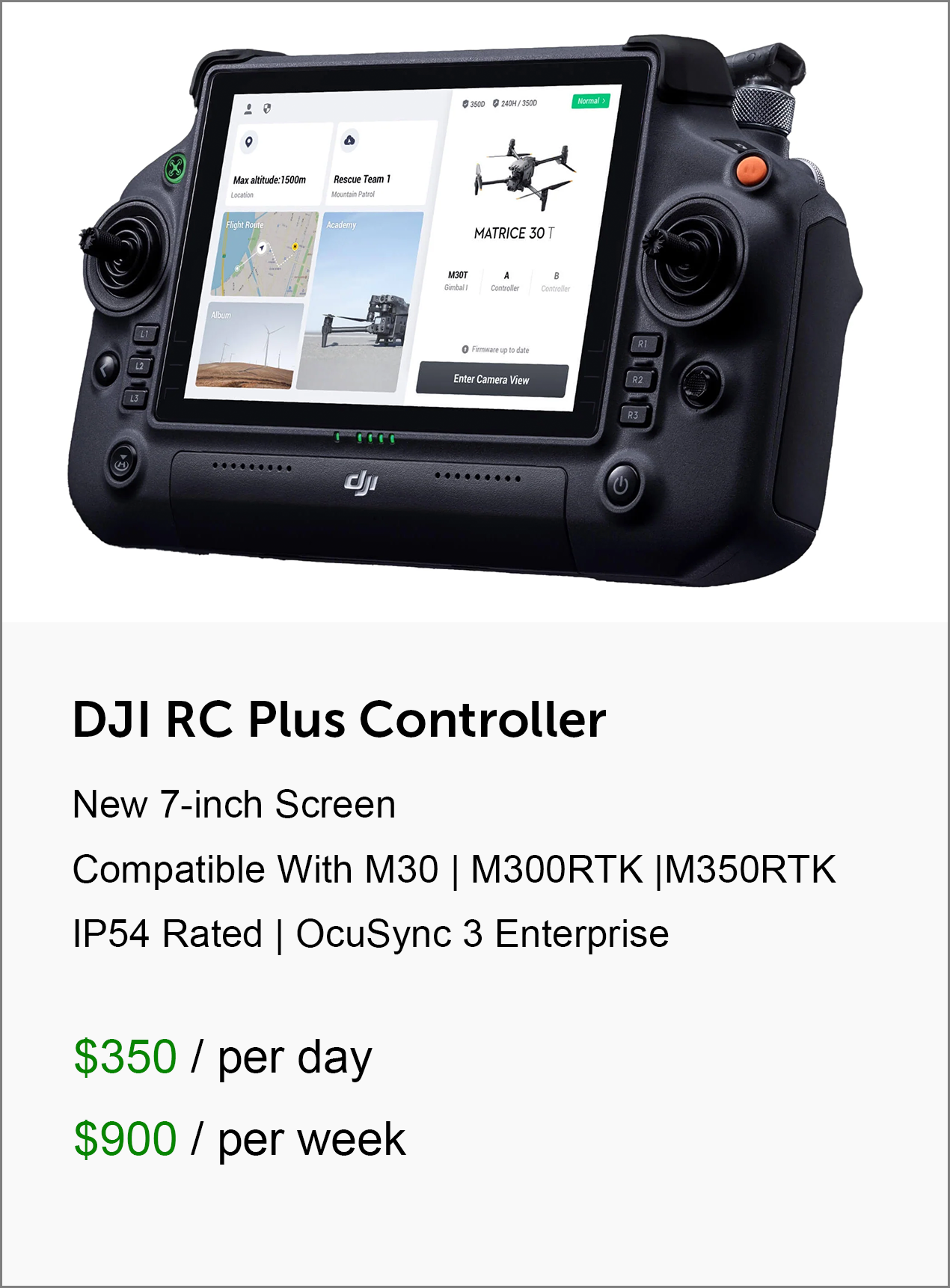 Drone Rental & Hire DJI RC Plus Controller in Brisbane