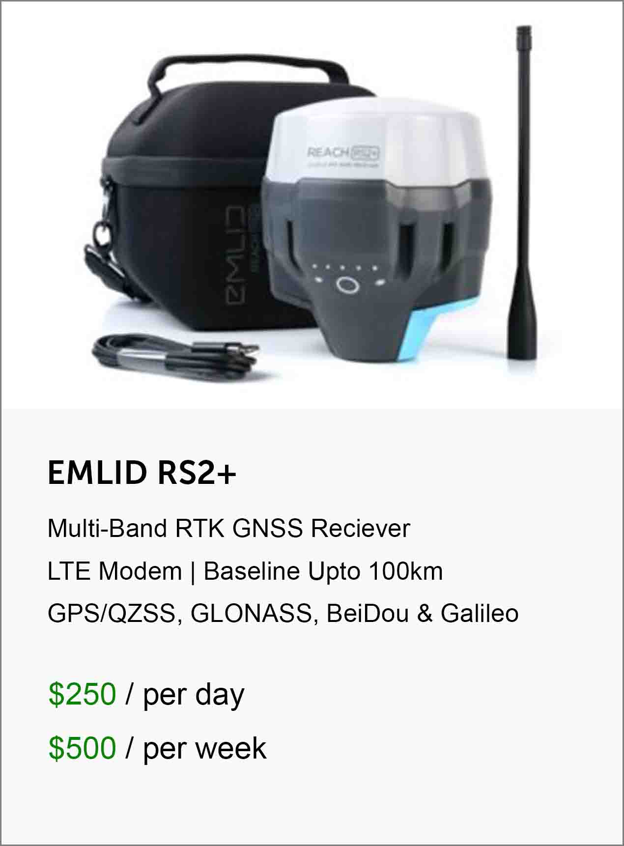 Rental & Hire EMLID RS2+ in Brisbane